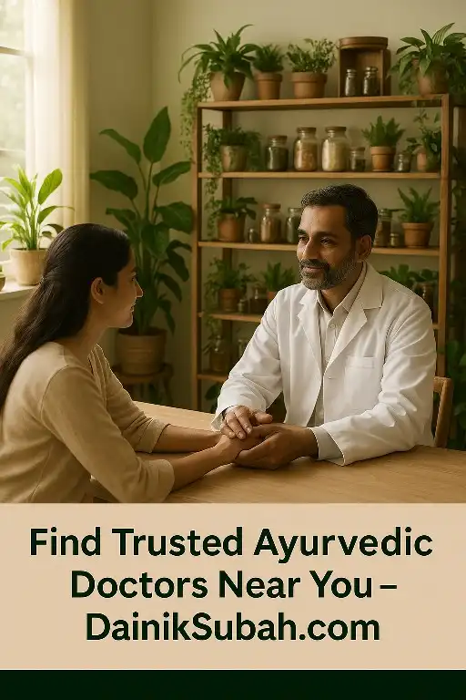 Ayurvedic Doctor Near Me all over India by dainik Subah.com